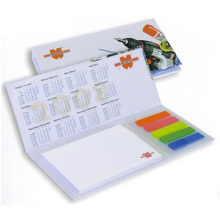 Pet Film Sticky Notes, Assorted Memo Pad with Hardcover